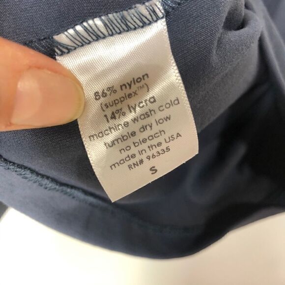 Susana Monaco Dark Gray Tie Up Back Top - Picture 11 of 11